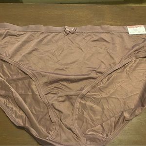 NWT Cacique Taupe No-Show Hipster Panty 26/28